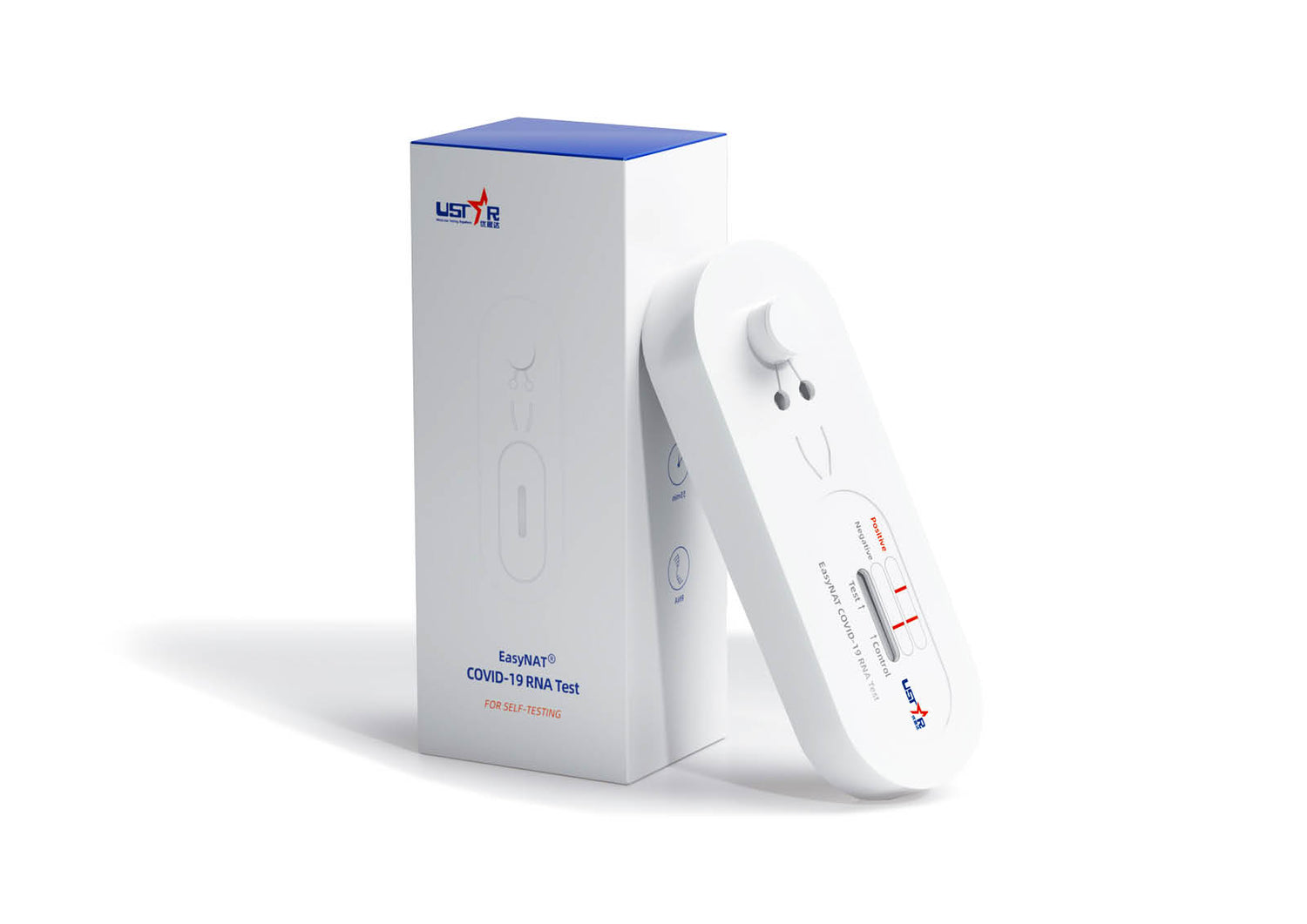 USTAR POC-Nat Testgerät | PCR Test zur Eigenanwendung | PCR Test für zu Hause | PCR Laientest