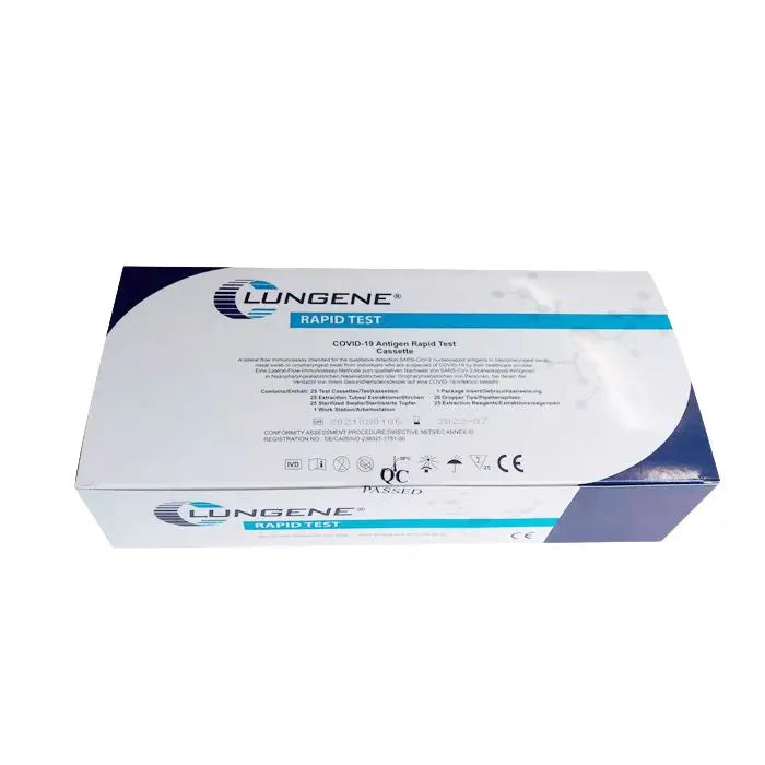 Clungene SARS-Cov-2 Antigen Rapid Test 25 Sets/VE 3 in 1 PROTECDEPOT.