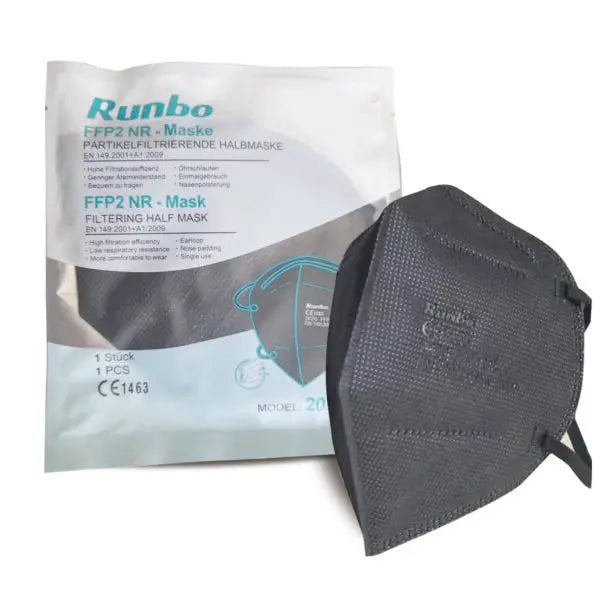 Runbo FFP2 Schwarz PROTECDEPOT.