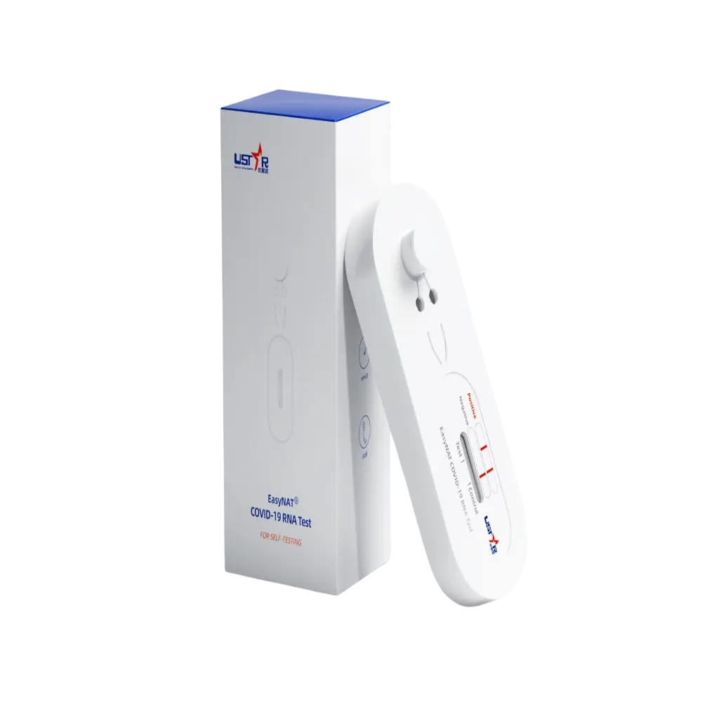 PCR Test für zu Hause! Der Ustar POC-NAT Testgerät für COVID-19 Eigenanwendung